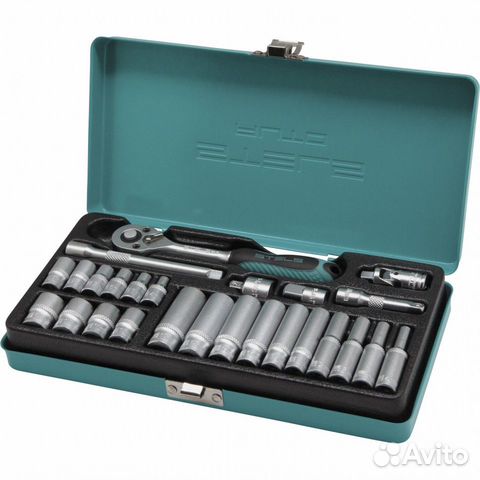 Набор торцевых головок 26пр 1/4