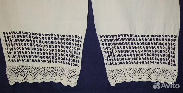 Полотенце старинное Рушник вышитый домотканый