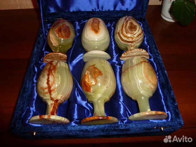 Набор бокалов из оникса