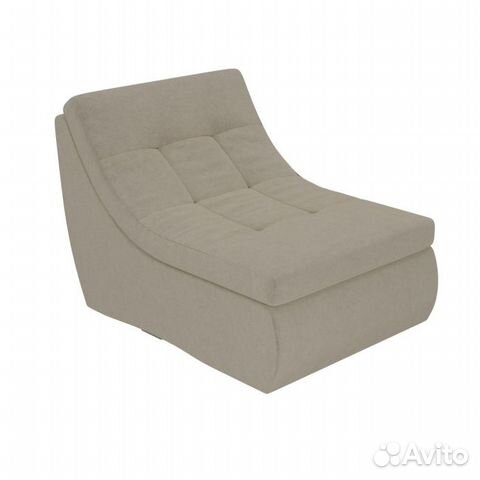 Модуль Холидей Кресло микровельвет бежевый