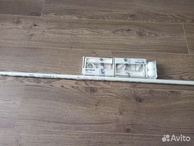 Гардинный карниз IKEA Рэкка белый