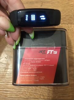 Фитнес-трекер jet sport ft5 фитнес браслет
