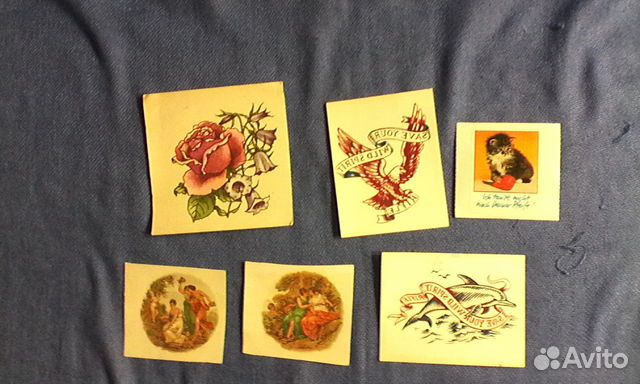 Переводные картинки СССР, гдр