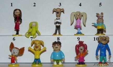 Киндер яйца Барбоскины №7 Дружок