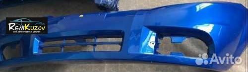 Бампер Chevrolet Aveo т250 2006-12.Синий Все цвета