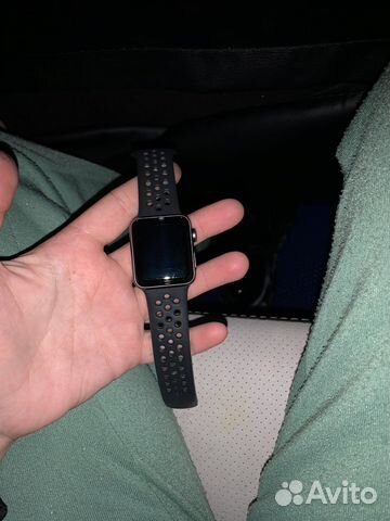 Часы apple watch nike+ series 3 38mm