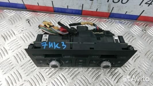 Блок управления печки и климат-контроля audi Q7 (7