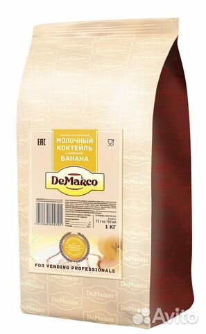 Молочный коктейль демарко со вкусом Банана 1кг