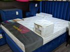 Кровать с мягким изголовьем двуспальная объявление продам