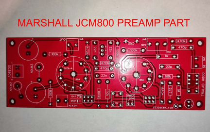 PCB-платы эффектов и усилителей