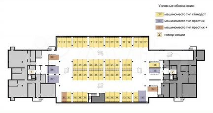 Машиноместо, 13 м²