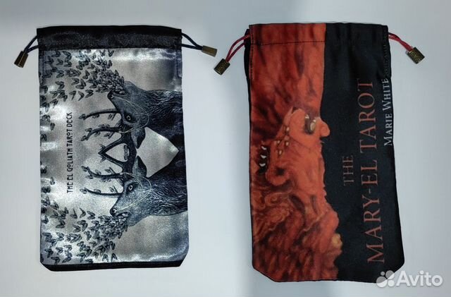 Мешочек для карт таро с принтом