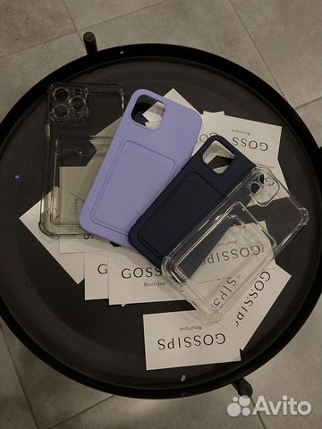 Чехол на iPhone с карманом