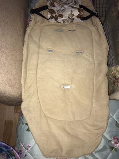 Мягкий матрасик в коляску, двух сторонний