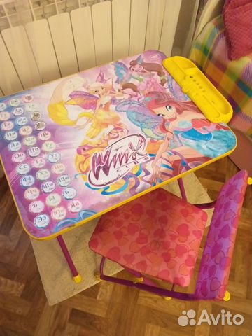 Детский стол и стул 