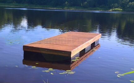 Понтон для пирса, лодочного причала