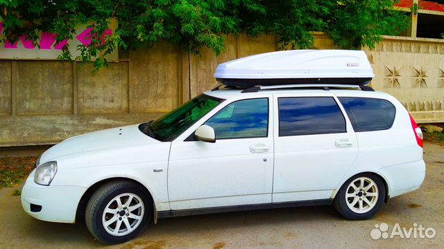 Автобокс (багажник) на LADA Priora