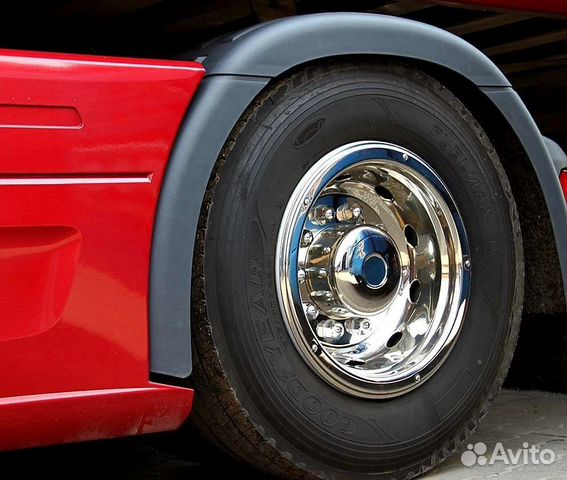 Колпак колеса R-22,5 задний (нержавейка) - купить по выгодной цене в интернет-ма