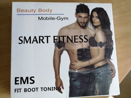 EMS тренажер для мышц, живота, талии. Новый