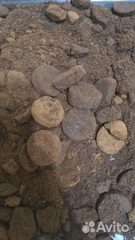 Кофейный жмых, сухой