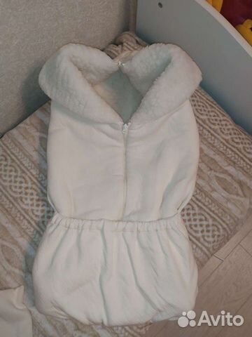 Конверт в коляску на овчине