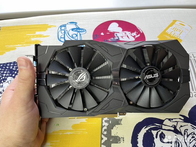 Asus rx 570 4gb strix зависает в играх