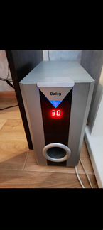 Акустика 2.1, колонки Dialog. Пульт ду