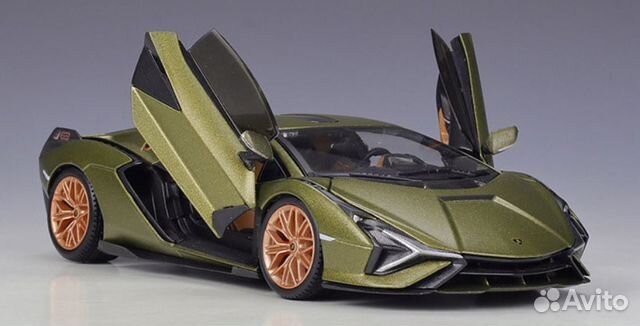 Модель авто Lamborghini Sian FKP 37 масштаб 1:24