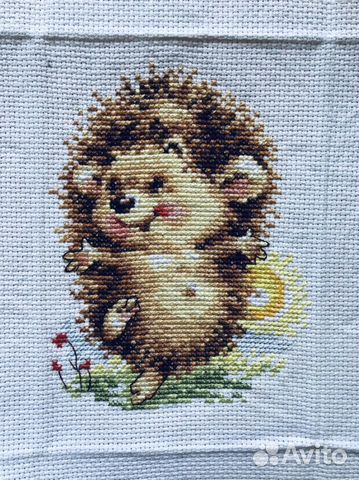 Картина вышитая крестом Ангел