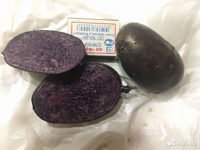 Картофель фиолетовый
