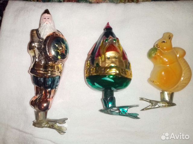 Ёлочные игрушки из набора 