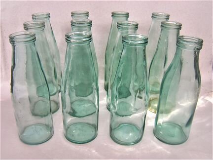 Бутылки - молоко-кефир - 60-80х г. - пр-во СССР