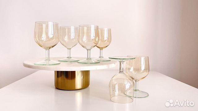 Фужеры рюмки Калининские СССР винтаж