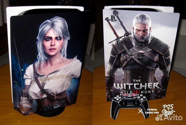 Винилы наклейки PS5