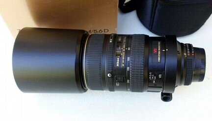 Nikon 80-400 f/4.5-5.6 VR D ED, Новый