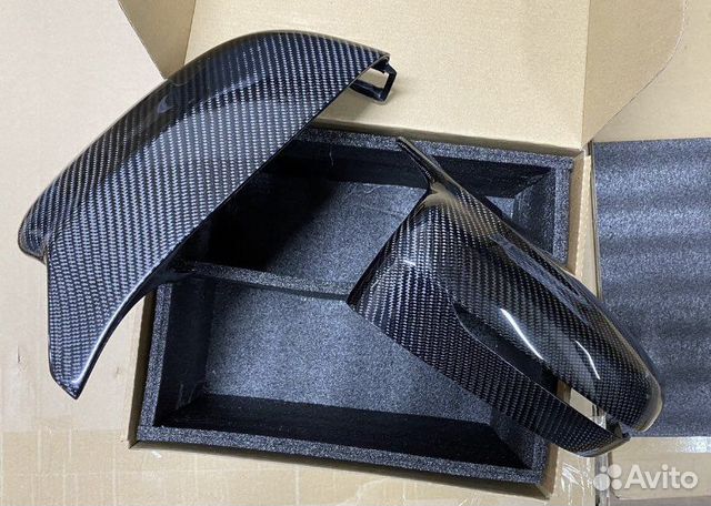 Накладки зеркал BMW G30 карбон