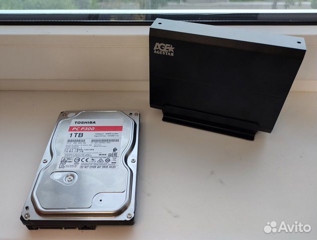 Внешний корпус для HDD AgeStar 3UB3O8, черный
