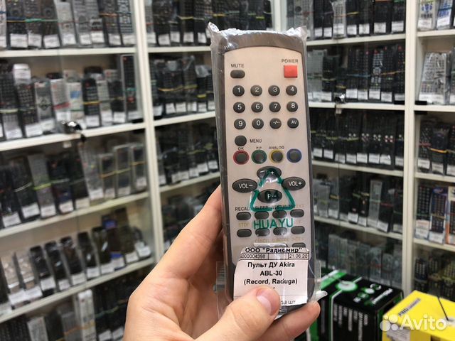 Пульт ду Akira ABL-30 (Record, Raduga) TV