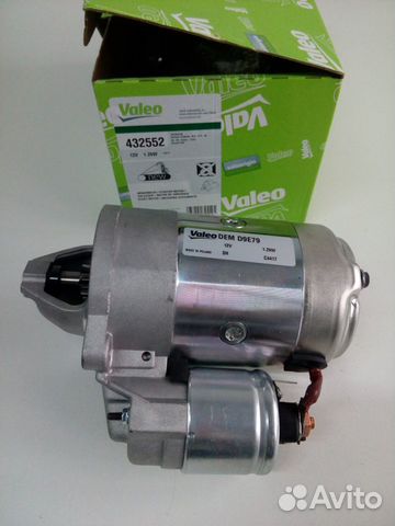 Стартер Valeo на renault / dacia