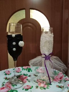 Свадебные бокалы