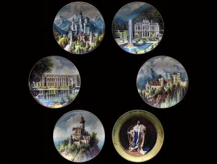 Наследство сказочного короля декоративная тарелка