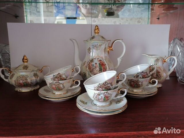 Кофейный сервиз гдр kahla