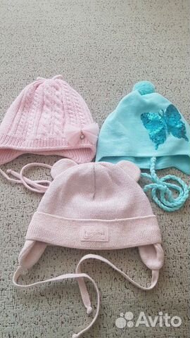 Шапочки 40-42р