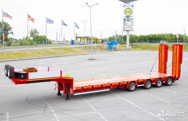 Полуприцеп трал (тяжеловоз) Juterborg 985244, 2024