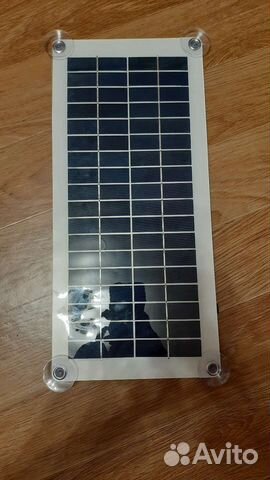 Солнечная панель 43х20см с usb