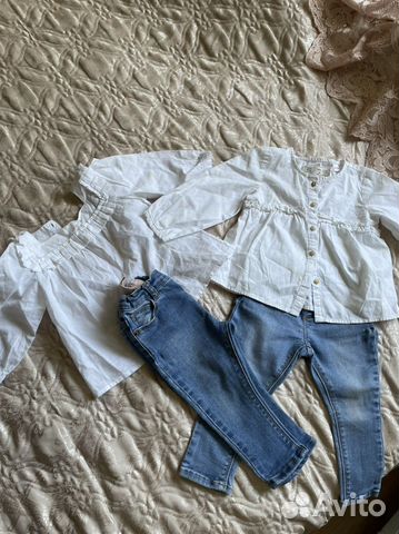 Блузочки, рубашки zara для девочки