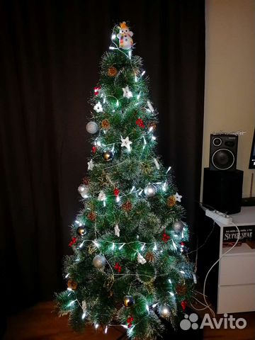 Елка искусственная, 180 см бу