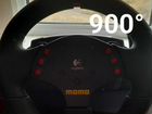 Руль Logitech Momo Racing 900 градусов объявление продам