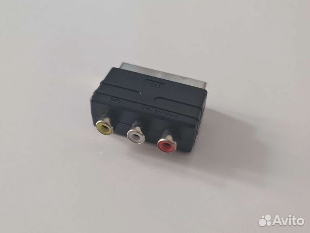 Скарт разъем на тюльпаны