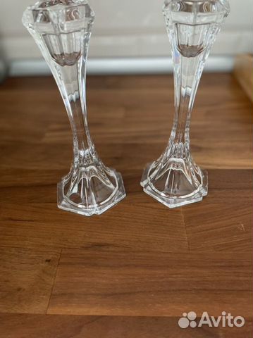 Подсвечники хрустальные